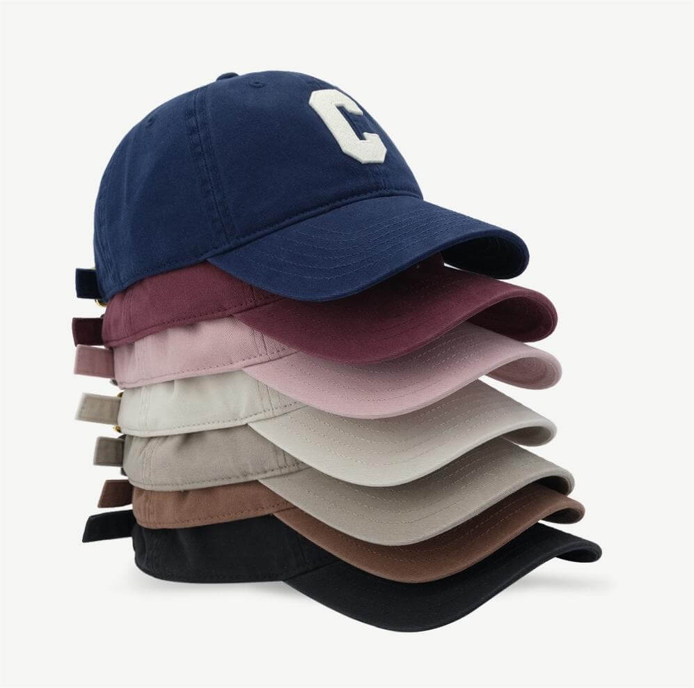 Simple Letter Embroidered Baseball Caps