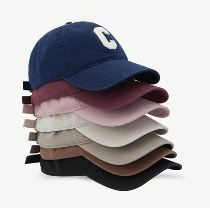 Simple Letter Embroidered Baseball Caps
