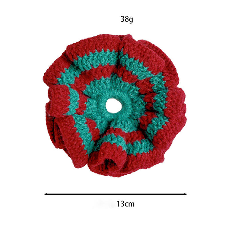 Cute Handmade Crochet Scrunchies Hair Tie