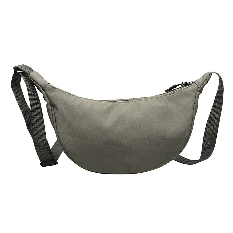 Cow Printed Crossbdody Dumpling Bag