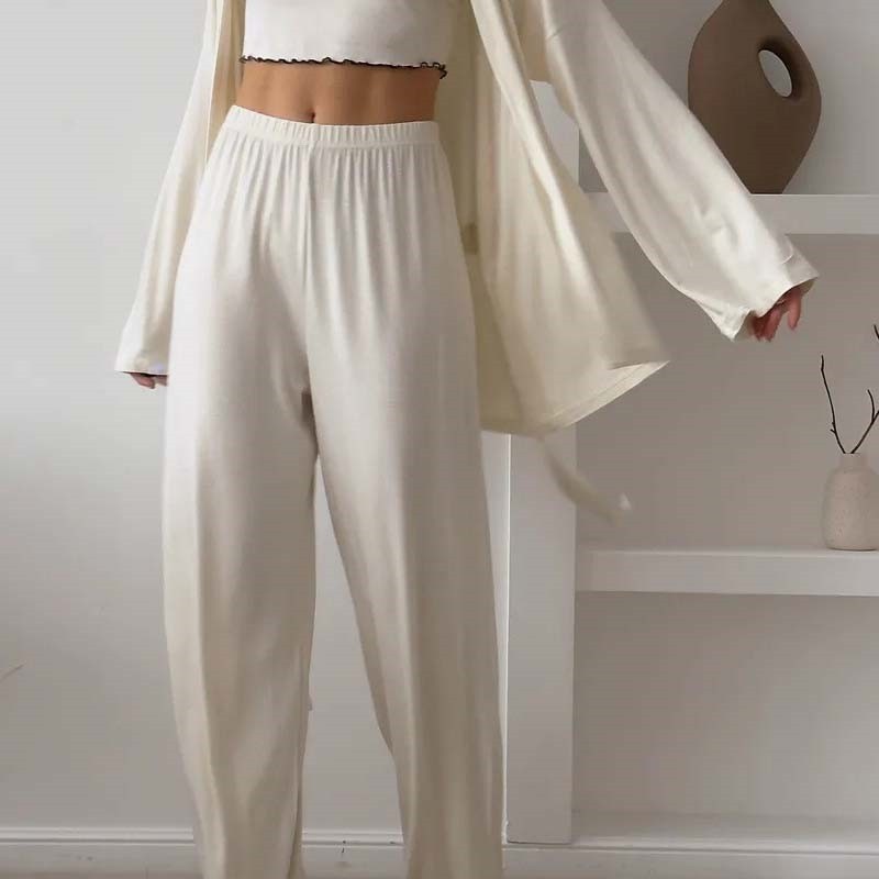 Comfortable Casual Sleeve Pants Set