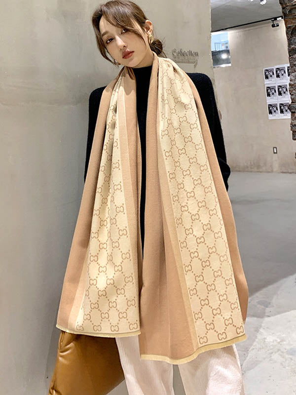 Stylish Split-Joint Warm Shawl&Scarf