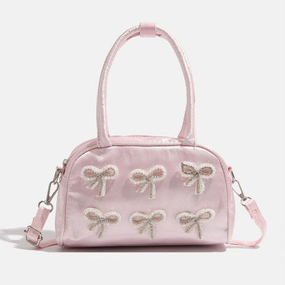 Cute Bow Rhinestone Shoulder Bag