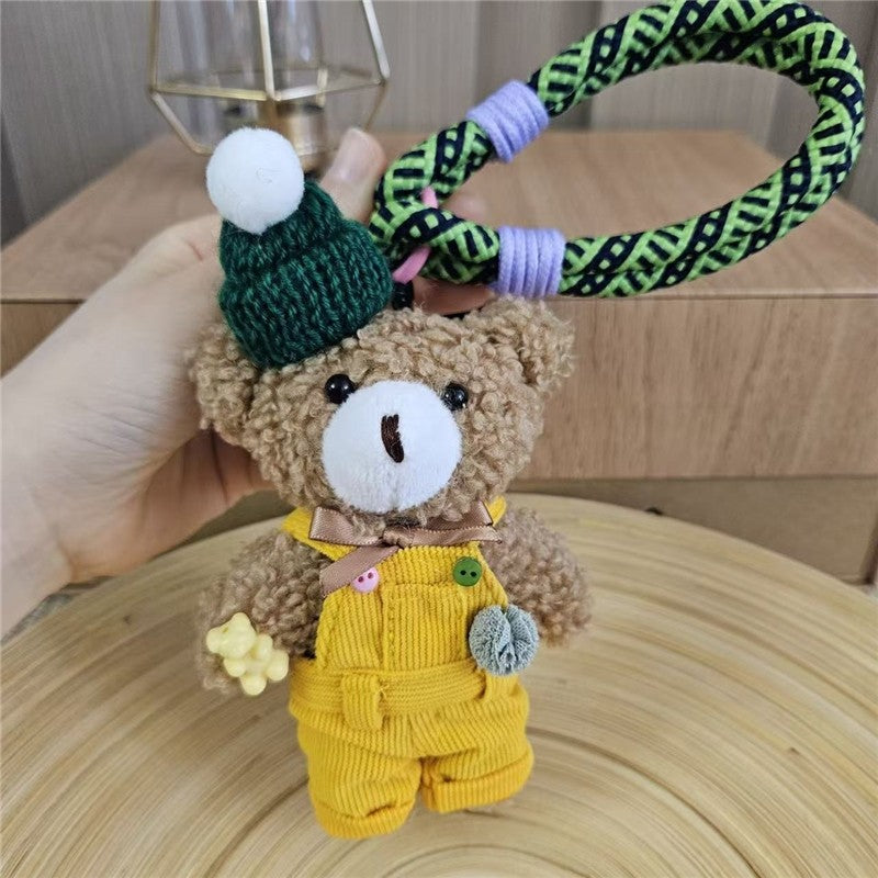 Cute Plush Bear Keychain