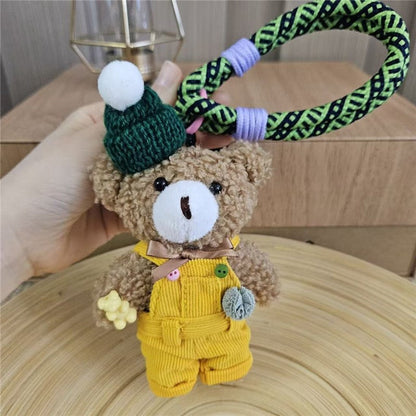 Cute Plush Bear Keychain
