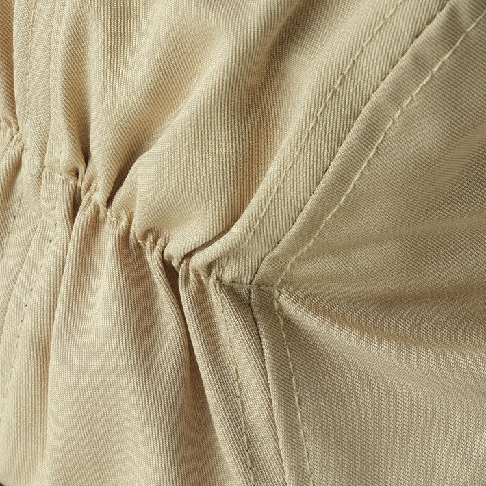 Solid Color Padded Letter Embroidery Hat