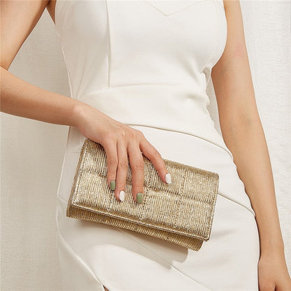 Fashion Square Sequined Handbag