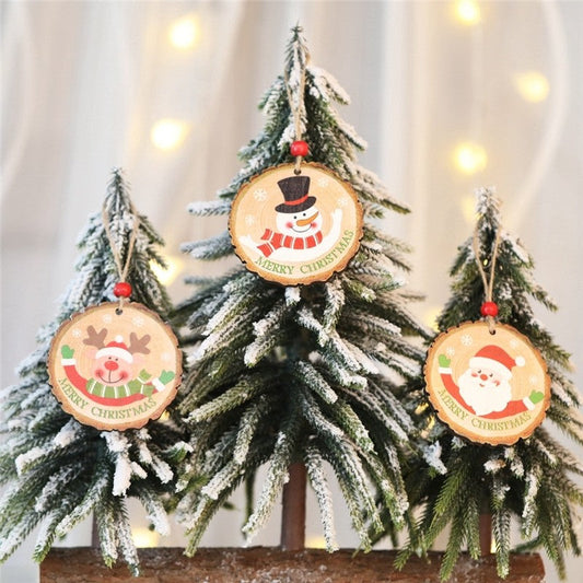 Wooden Christmas Tree Ornament