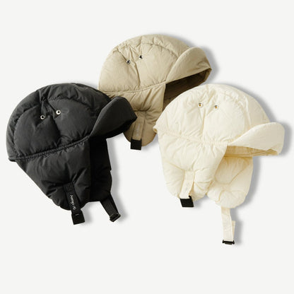 Solid Color Cute Outdoor Padded Hat