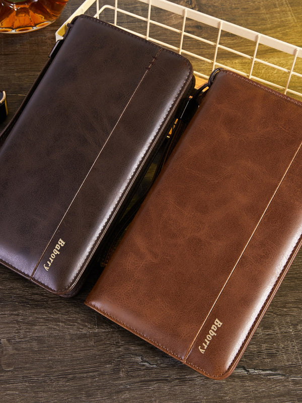 Solid Simple Handbag Wallet