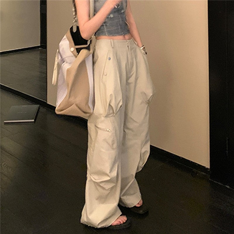 Stylish Large Pocket American Cargo Pants