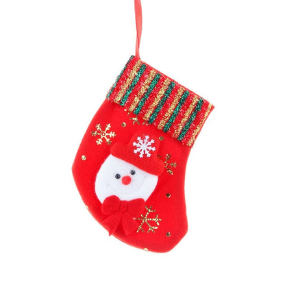 Christmas Socks Gift Bag Small Christmas Socks Pendant Christmas Tree Pendant