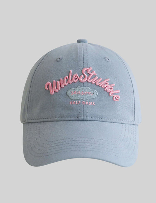 Trendy Sunshade Letter Embroidered Baseball Cap