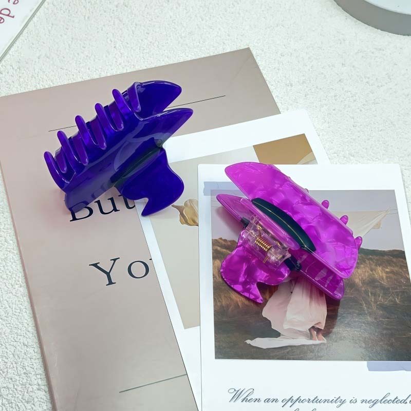 Halloween Cartoon Witch Hat Hair Claw Clip