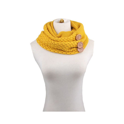 Fashion 5 Colors Knitting Cape Scarf