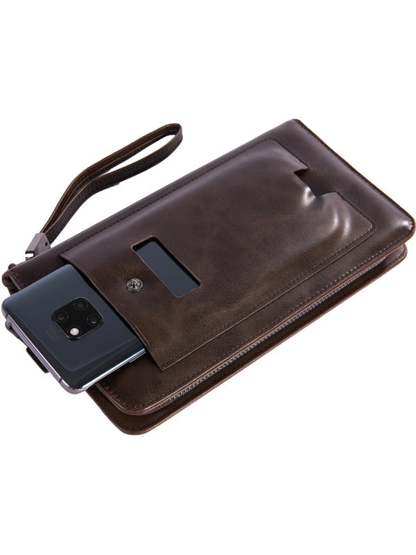 Solid Simple Handbag Wallet