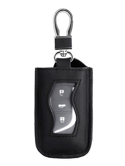 Solid Simple Durable  Car Key Bag Keychain Wallet