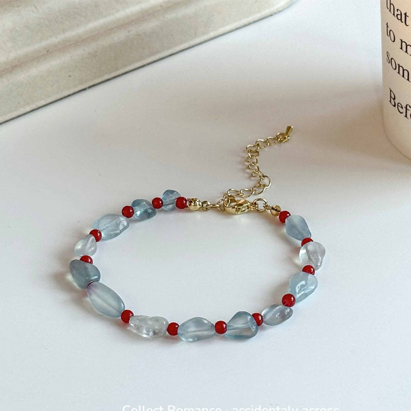 Aquamarine Handcrafted Beaded Jewelry