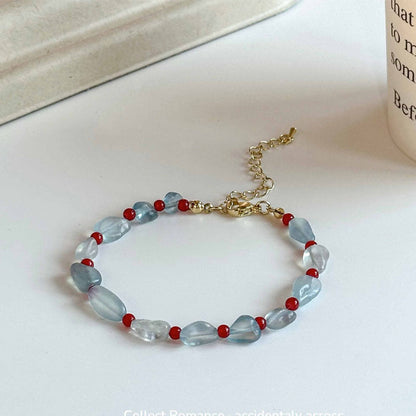 Aquamarine Handcrafted Beaded Jewelry