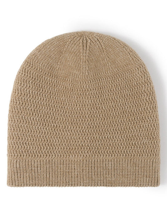 Solid Color Outdoors Thick Knit Beanie