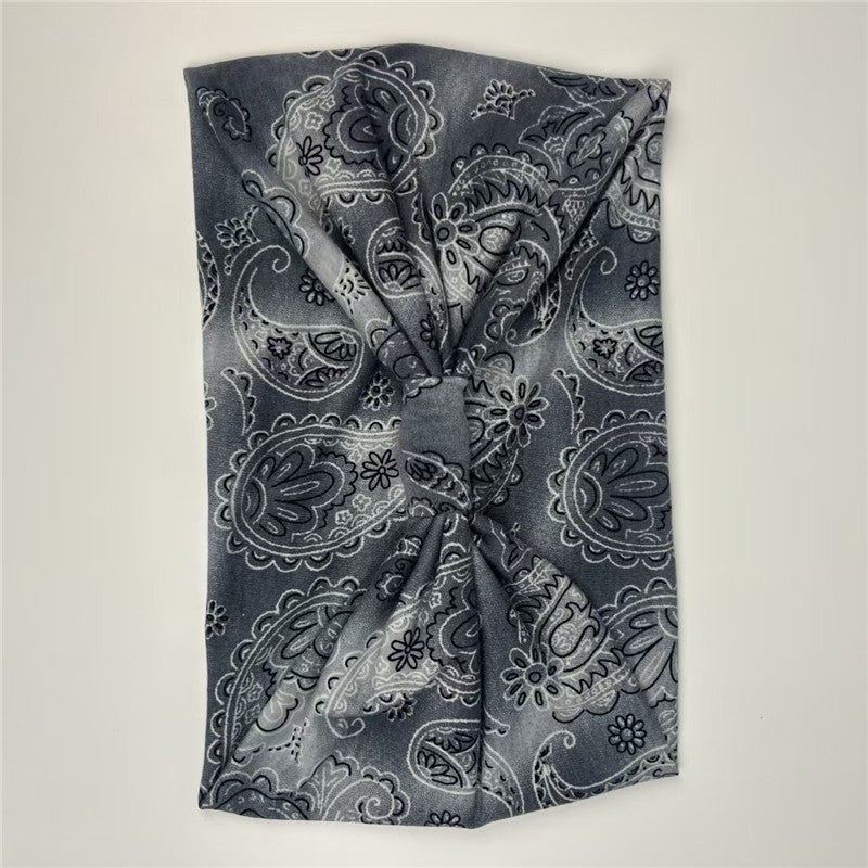 Printed Knot Elastic Headband