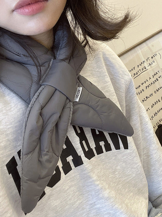 Keep Warm Solid Color Velvet Scarf