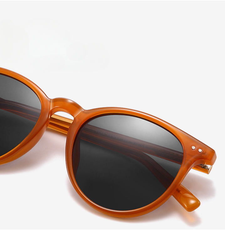 Vintage Round Polarized Simple Sunglasses