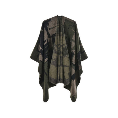 Imitation Cashmere Jacquard Shawl Scarf