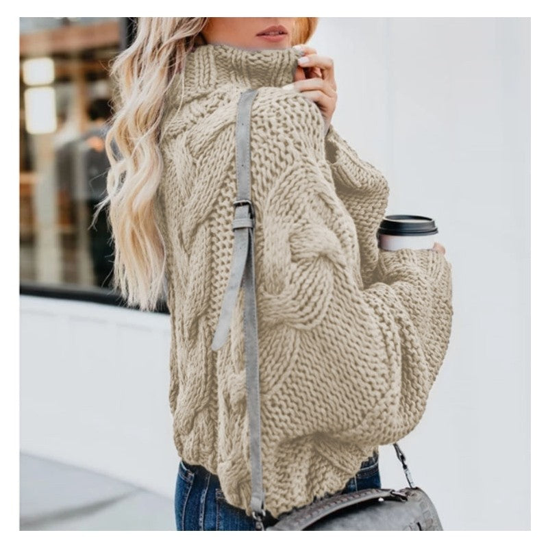 Loose Colorful Stripe Sweater