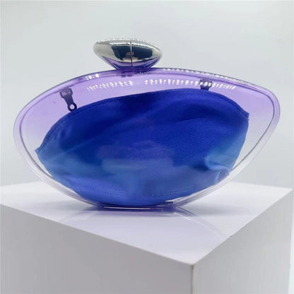 Acrylic Clear Evening Clutch