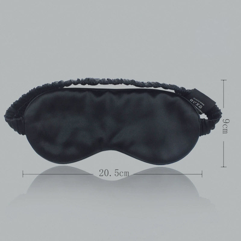 Soft Solid Color Mulberry Silk Eye Mask