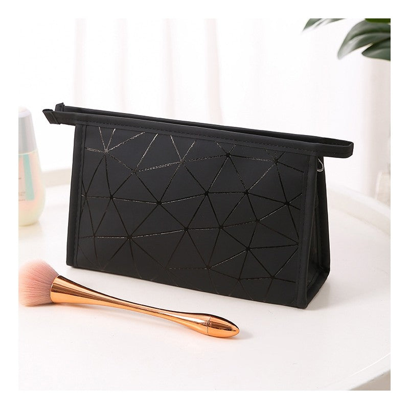 Waterproof Portable Geometric Cosmetic Bag