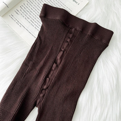 Medium Thick Solid Color Minimalist Base Pantyhose