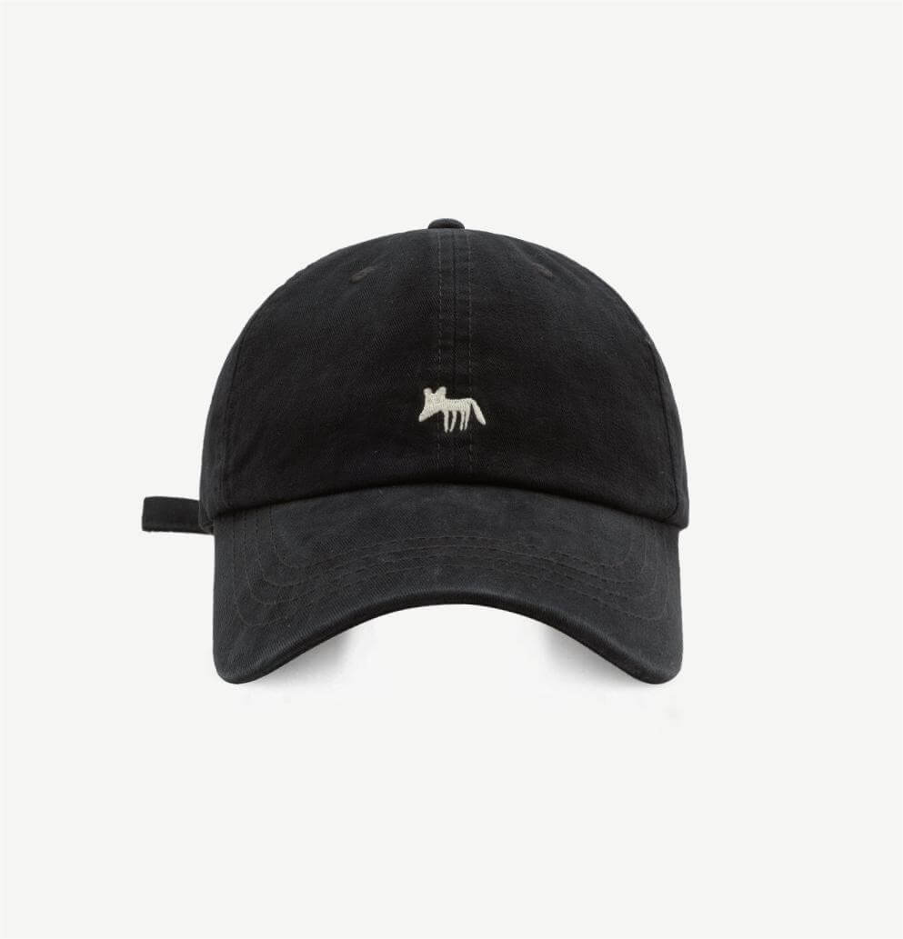 Cute Fox Embroidered Baseball Caps