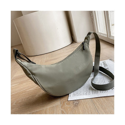 Cow Printed Crossbdody Dumpling Bag