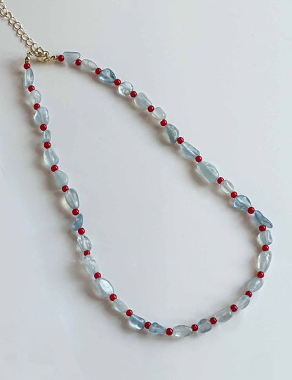 Aquamarine Handcrafted Beaded Jewelry