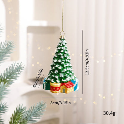 Christmas Wooden Candle Decorations