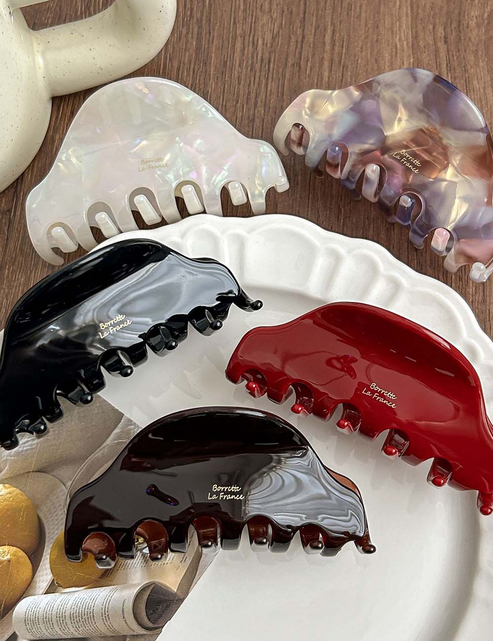 Vintage Medium Acetate Hair Claw Clip