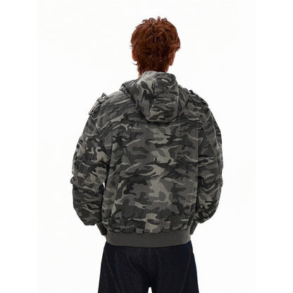 Street Camouflage Hooded Jacket
