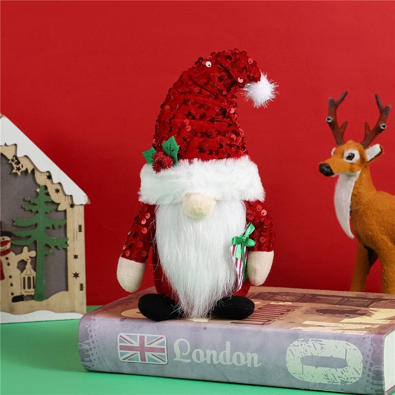 Rudolph Gnome Christmas Doll