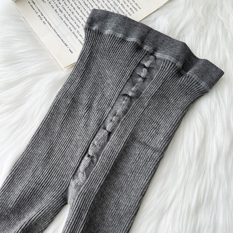 Medium Thick Solid Color Minimalist Base Pantyhose