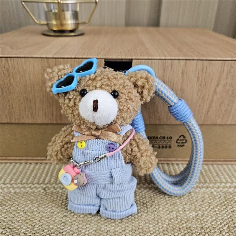Cute Plush Bear Keychain