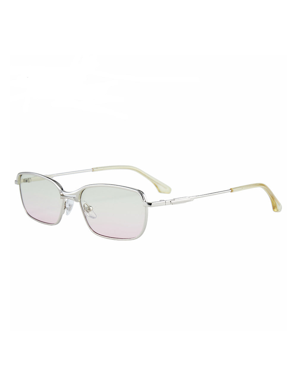 Retro Square Metal Frame Sun Glasses