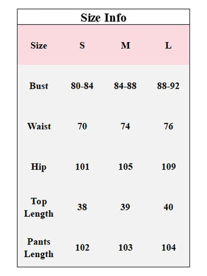 Minimalist Striped Cami Top Long Pants Set