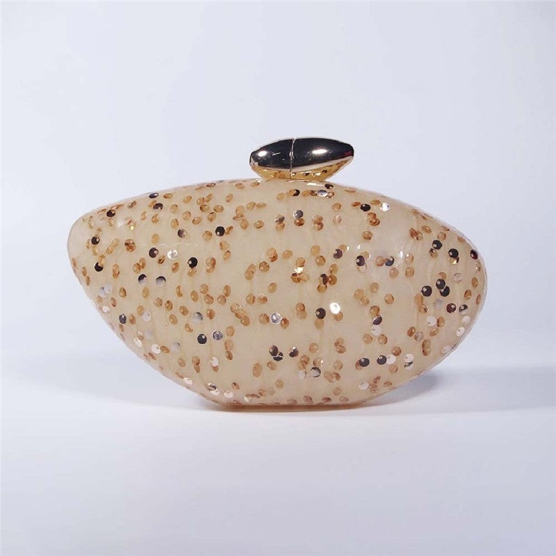 Fashion Acrylic Bullet Clutch