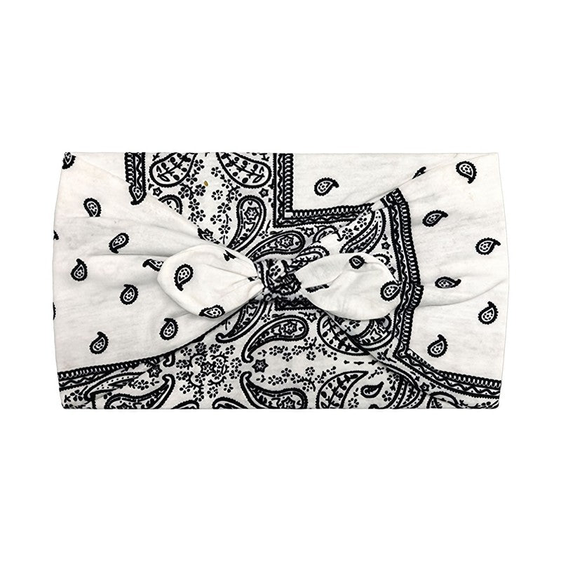 Printed Knot Elastic Headband