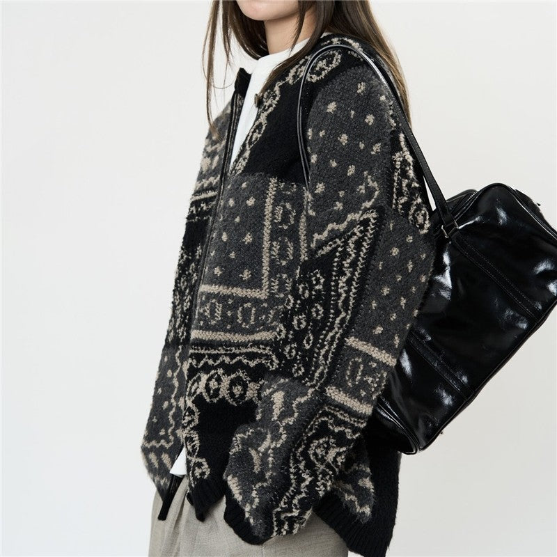 Thick Wool Knit Stitch Pattern