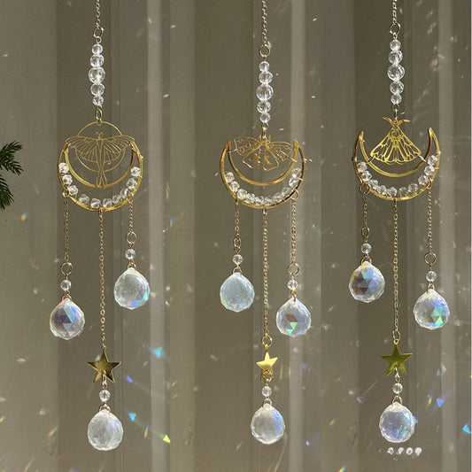 Hollow Out Butterfly Moon Hangings