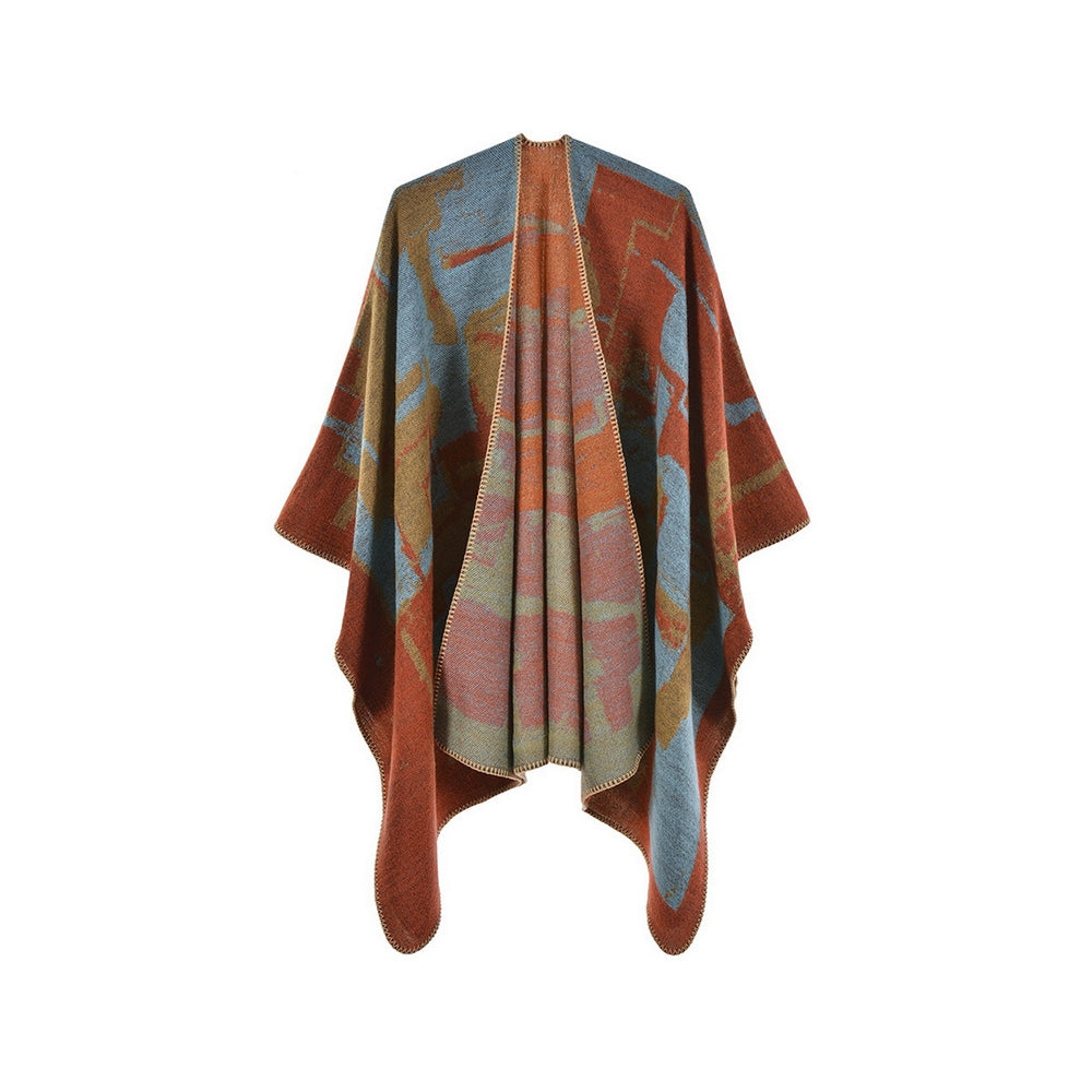 Imitation Cashmere Jacquard Shawl Scarf