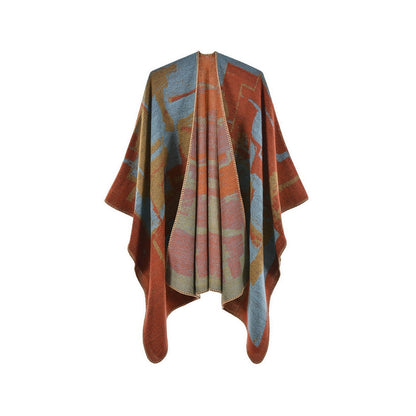 Imitation Cashmere Jacquard Shawl Scarf